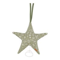 Picture of Star-shaped music box Wild Flowers Olive