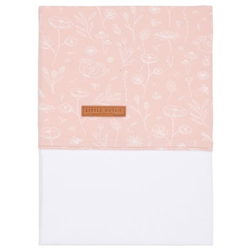 Picture of Bassinet sheet Wild Flowers Pink