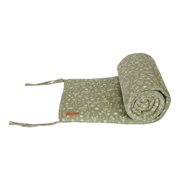 Picture of Cot bumper Wild Flowers Olive