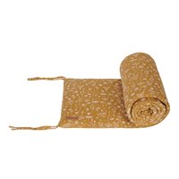 Picture of Cot bumper Wild Flowers Ochre