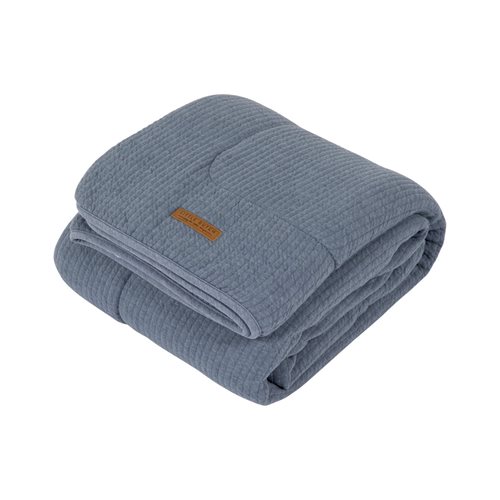 Picture of Cot blanket Pure Blue