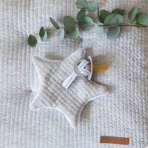 Picture of Pacifier cloth Pure Grey