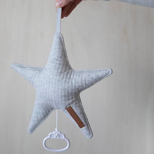 Picture of Star-shaped music box Pure Grey