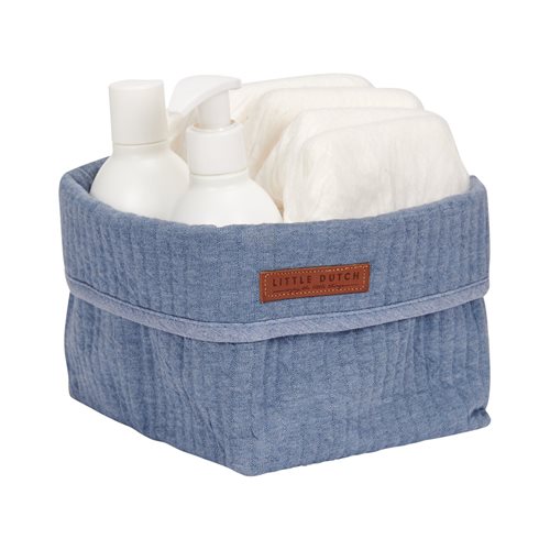 Picture of Storage basket, small Pure Blue