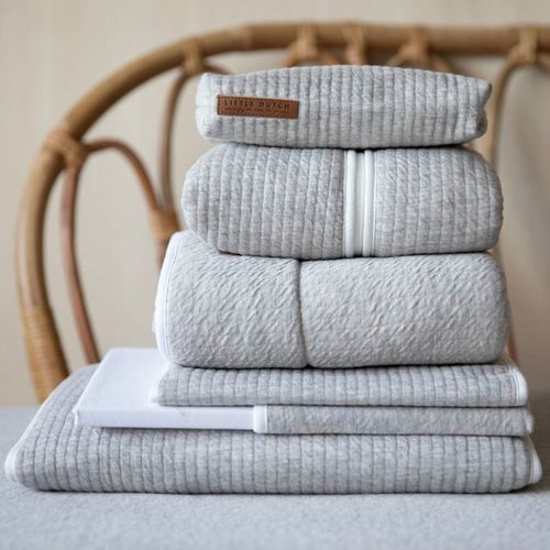 Picture of Bassinet summer blanket Pure Grey