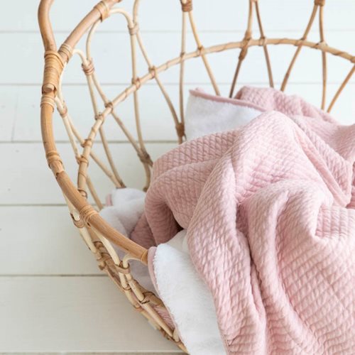 Picture of Bassinet summer blanket Pure Pink