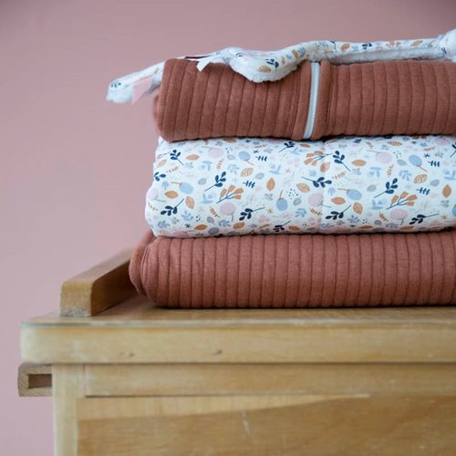 Picture of Cot summer blanket Pure Rust