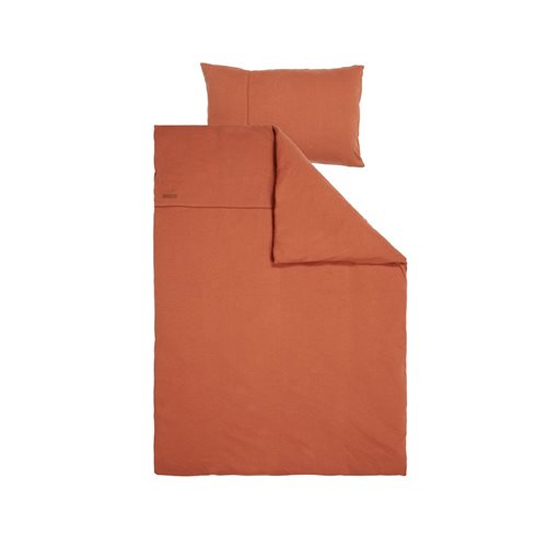 Picture of Cot duvet cover Pure Rust