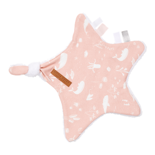 Picture of Cuddle cloth, star Ocean Pink