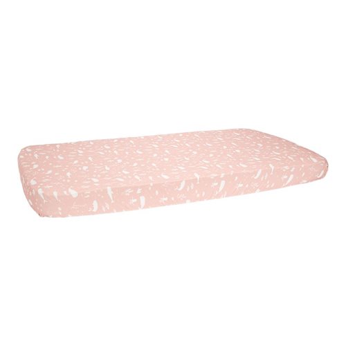 Picture of Fitted cot sheet Ocean Pink