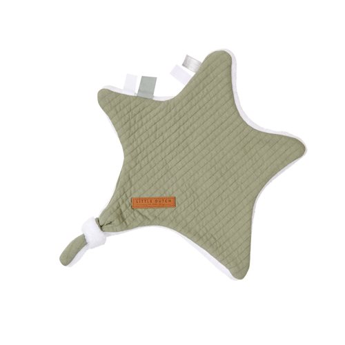 Picture of Cuddle cloth, star Pure Olive 