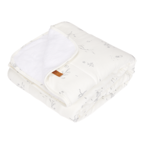 Picture of Cot blanket Ocean White