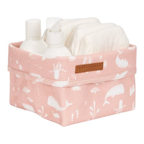 Picture of Storage basket, small Ocean Pink