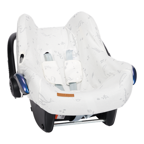 Picture of Car seat 0+ cover Ocean White