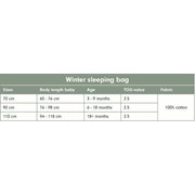 Picture of Winter sleeping bag 70 cm Wild Flowers Pink