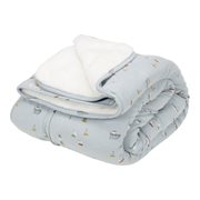 Picture of Cot blanket Sailors Bay Blue