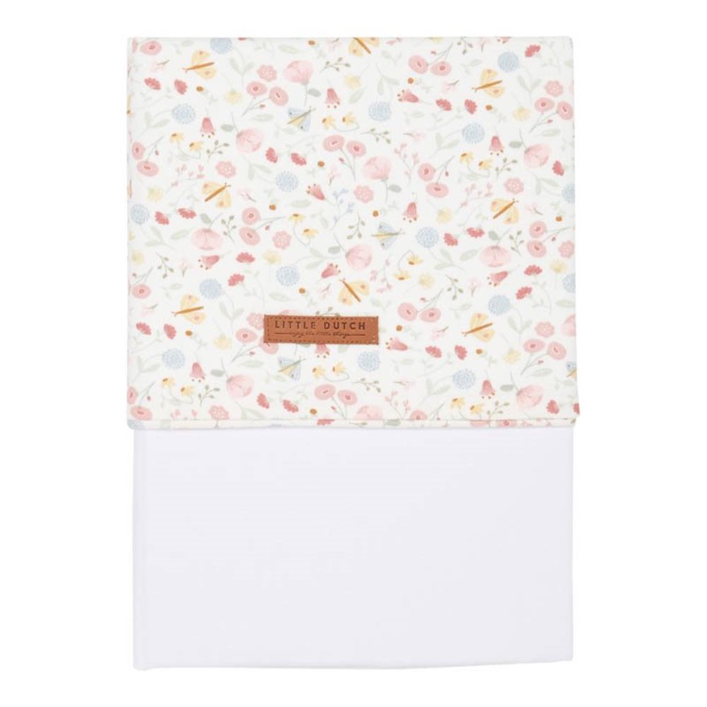 Picture of Cot sheet Flowers & Butterflies