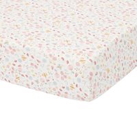 Picture of Fitted sheet 70x140/150 Flowers & Butterflies