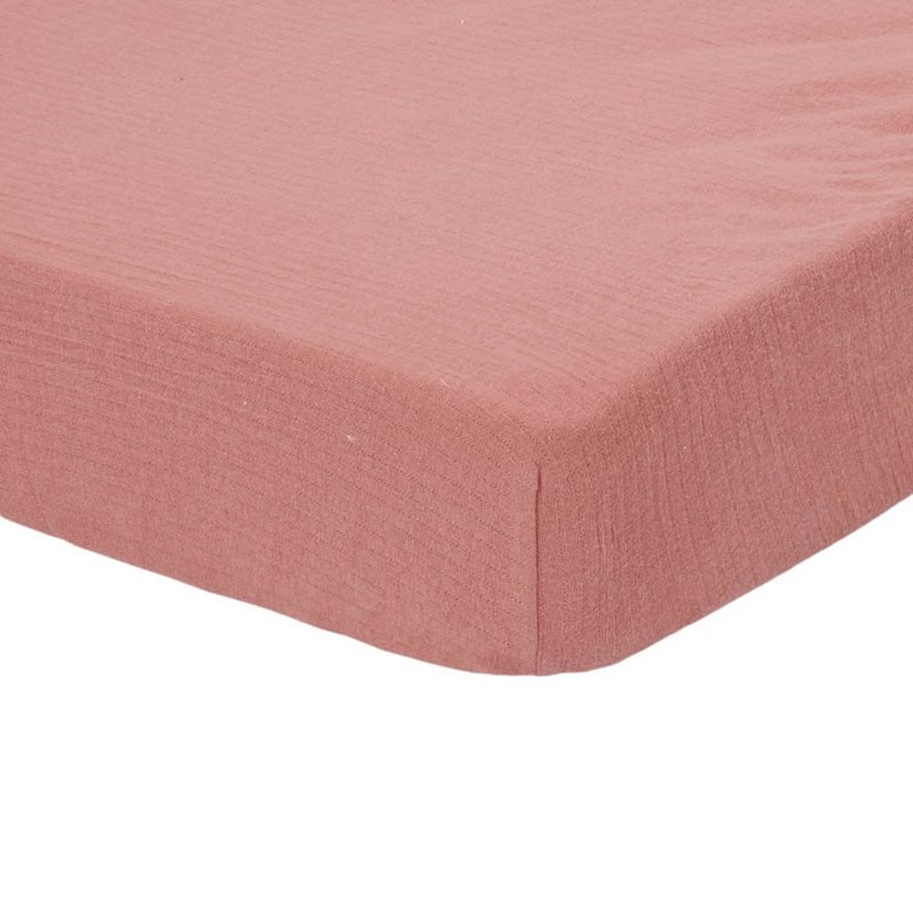 Picture of Fitted bassinet sheet Pure Pink Blush