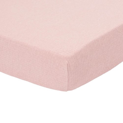 Picture of Fitted cot sheet Pure Pink