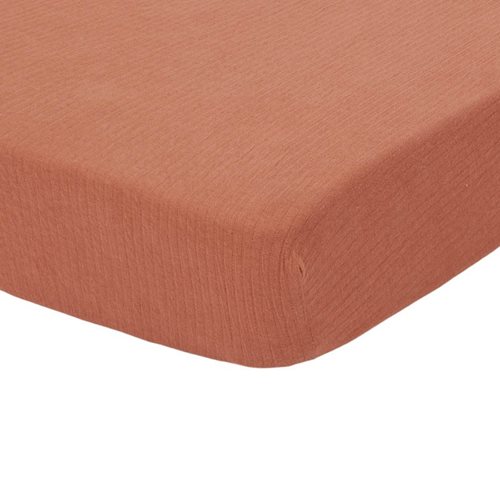 Picture of Fitted bassinet sheet Pure Rust