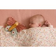 Picture of Bassinet blanket cover Flowers & Butterflies