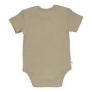 Picture of Bodysuit short sleeves Rib Olive - 74/80