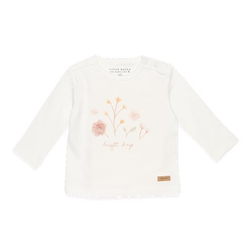 Picture of T-shirt long sleeves Flowers White - 62