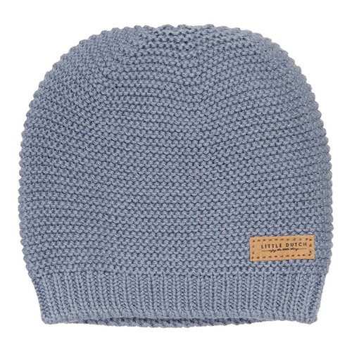 Picture of Knitted baby cap Blue - size 1