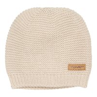Picture of Knitted baby cap Sand - size 2