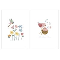 Picture of Poster Little Pink Flowers - A3
