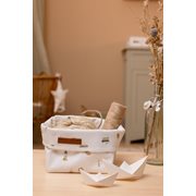 Picture of Storage basket small Sailors Bay White