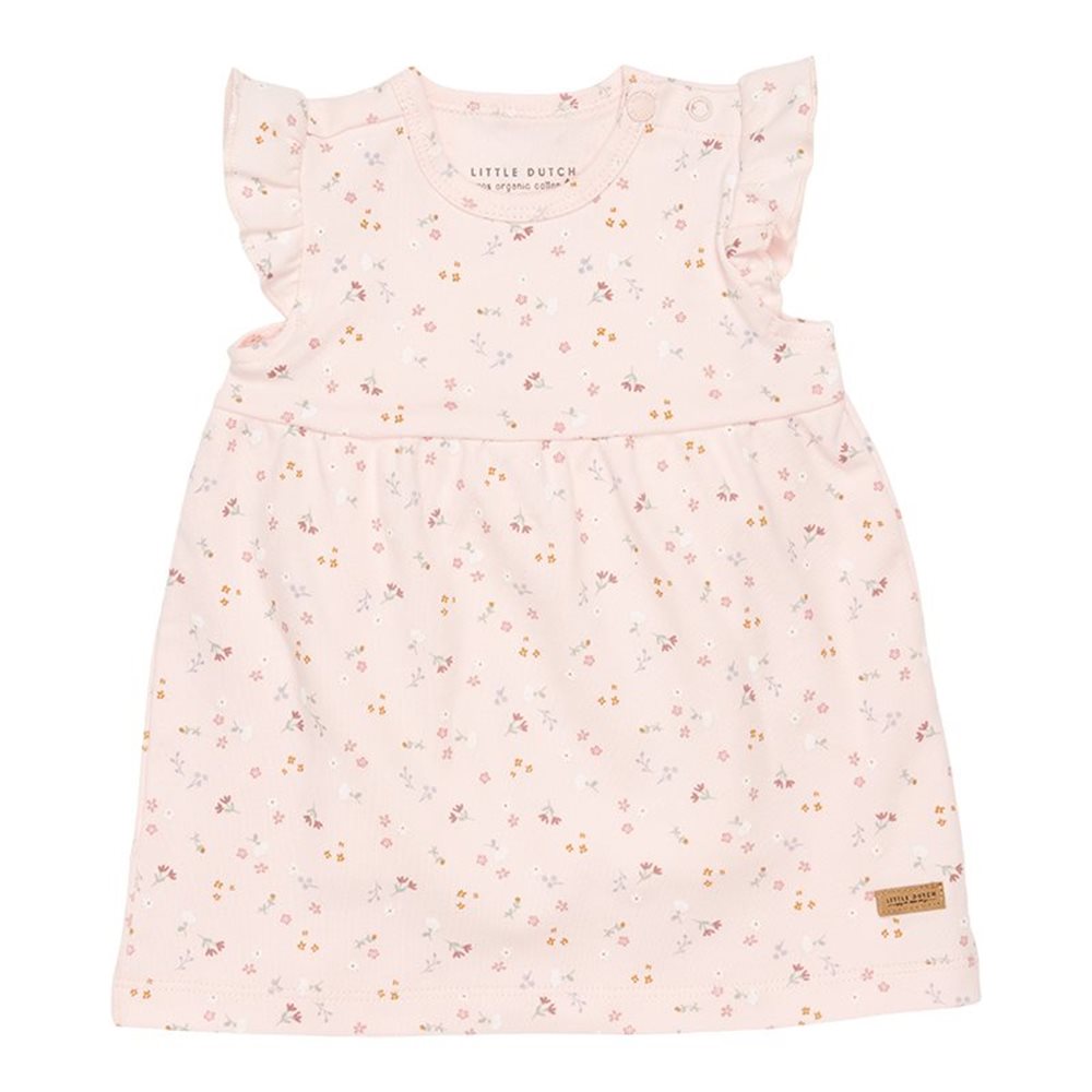 Picture of Dress sleeveless ruffles Little Pink Flowers - 50/56