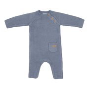 Picture of Knitted one-piece suit Blue - 80