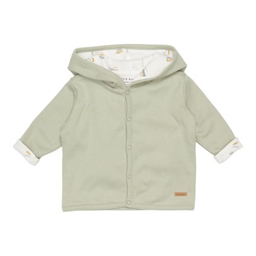 Picture of Reversible jacket Sailors Bay White/Olive - 86