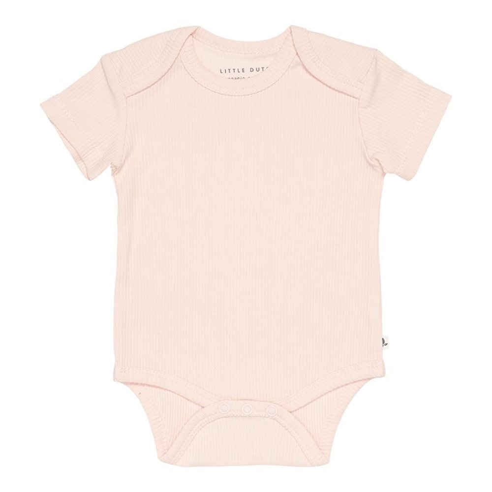 Picture of Bodysuit short sleeves Rib Pink  - 86/92