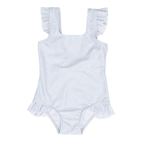 Picture of Bathsuit ruffles Daisies Blue - 74/80