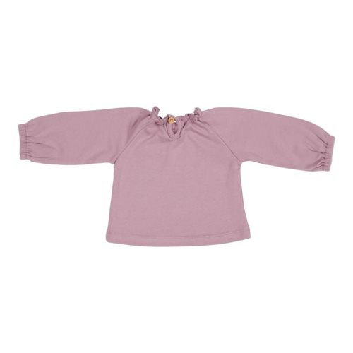 Picture of T-shirt long sleeves with embroidery Mauve - 86