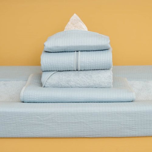 Picture of Cotton summer sleeping bag 70 cm Pure Soft Blue
