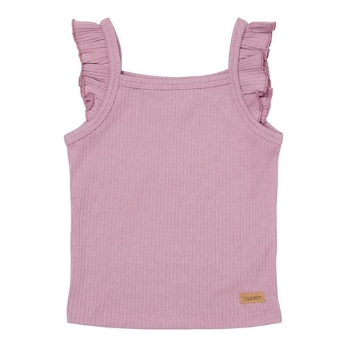 Picture of Singlet with frills Mauve - 74