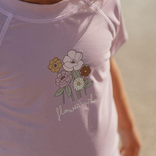 Picture of Swim T-shirt short sleeves Mauve -  62/68