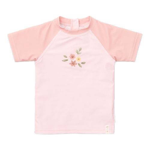Picture of Swim T-shirt short sleeves Flower Pink -  74/80