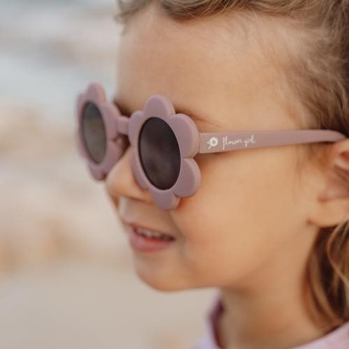 Picture of Child sunglasses Flower Shape Mauve